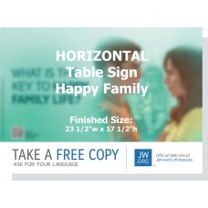 HPT-32 - "What Is The Key To Happy Family Life?" - Table
